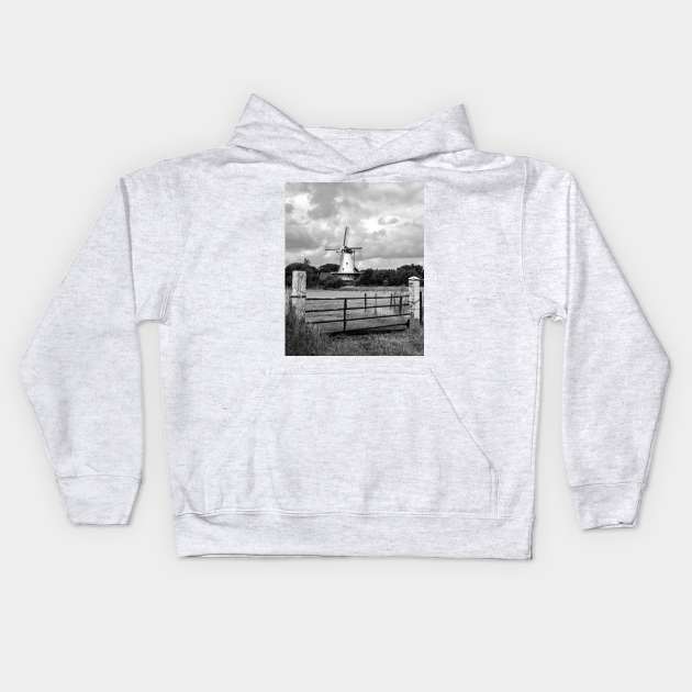 WINDMILL Kids Hoodie by PhotoHarmony